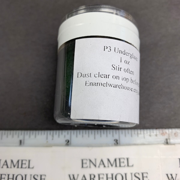 P 3 Underglaze Dry Powder - For fine Detail and Lines THOMPSON Enamel product