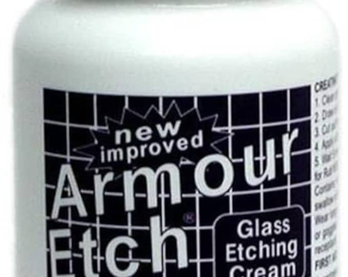 Cadence Magic Glass Etching Cream 59ml Permanently Etch Designs on Glassware, Mirrors, and