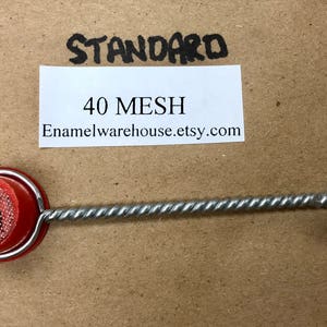 Small Sifter   Standard 40 Mesh Screen