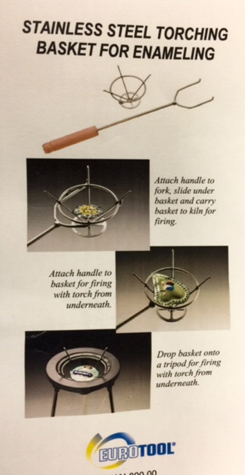 Stainless Steel Torching Basket Handle and Lifter Lowest Etsy