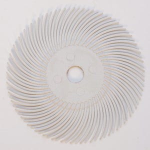 3” RADIAL BRISTLE DISKS ~ White 120Grit 5 pack