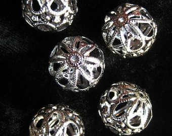 Filigree Beads CASABLANCA  15 mm for torch firing