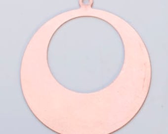 Orecchini a cerchio calibro 24, dimensioni esterne 1 5/8" (6 pezzi)
