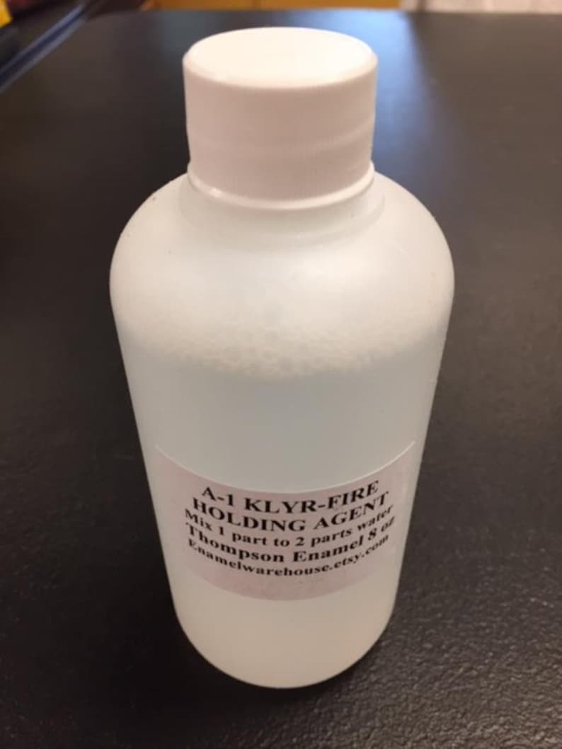 Klyr Fire Holding Agent for Kiln or Torch Enameling 8 oz bottle