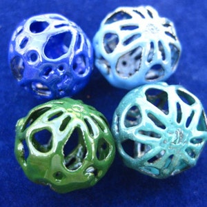 Filigree Beads CASABLANCA for torch firing image 5