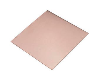 Copper Sheet  ***18*** Gauge 6"x 6" TILE