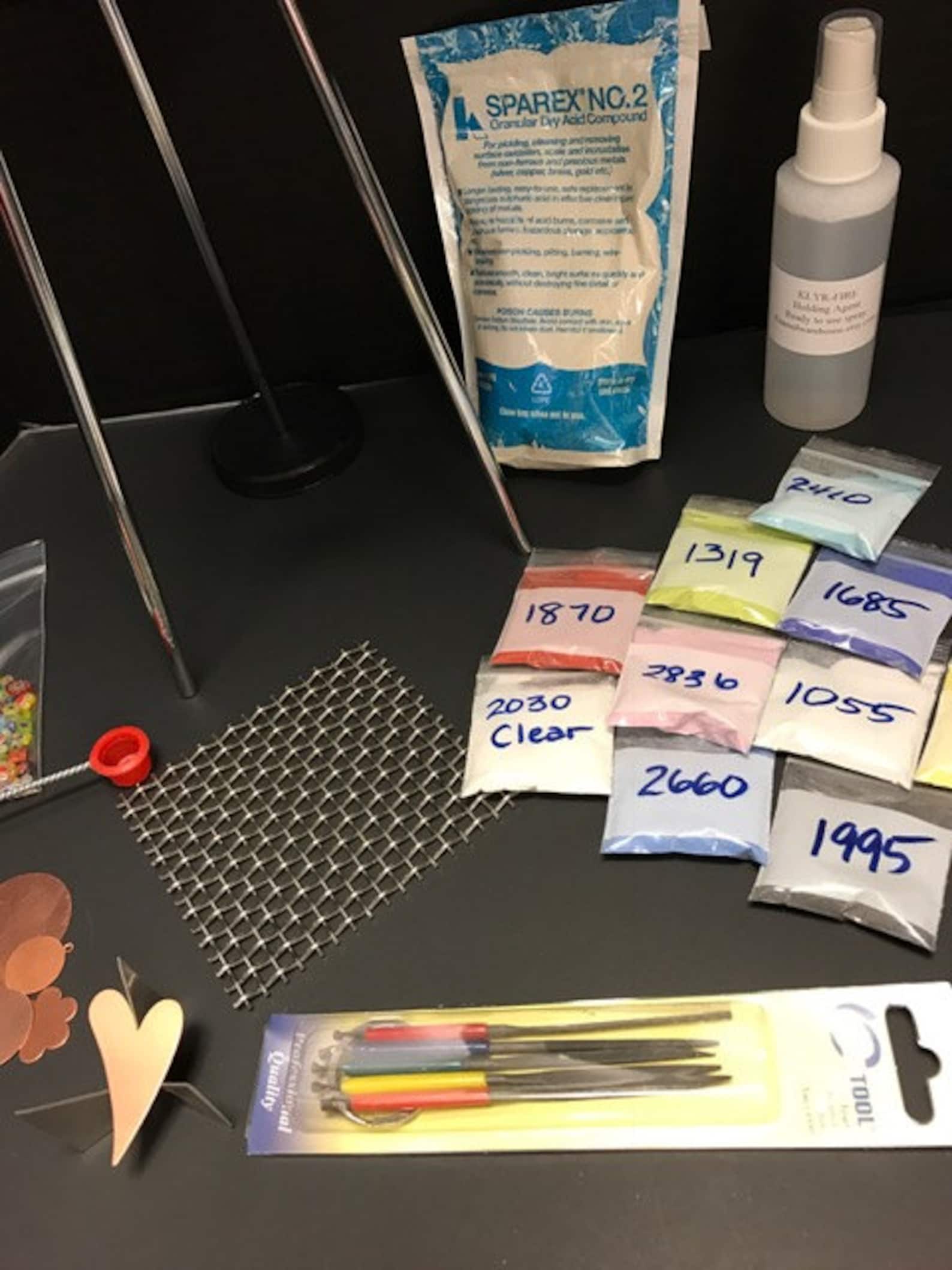 BEGINNER'S Enameling Kit for TORCH FIRING Exclusive from Etsy