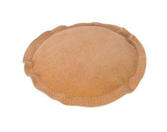 5 " Round Leather Sandbag - Great for Noise Reduction when hammering