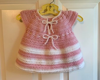 Little Striped Sweater Dress - 3-6 months **READY TO SHIP**