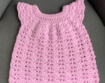 Little Pink Dress - 3-6 months **READY TO SHIP**