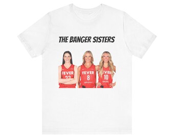 WNBA Indiana Fever wit meisjesshirt uniseks T-shirt, Lexie Hull, Sophie Cunningham, Caitlin Clark, cadeau basketbalfan, sportkleding