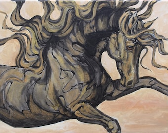 Online class pre inked canvas