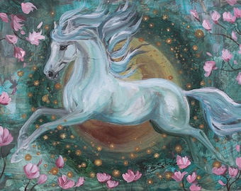 Cherry Blossom Unicorn spring