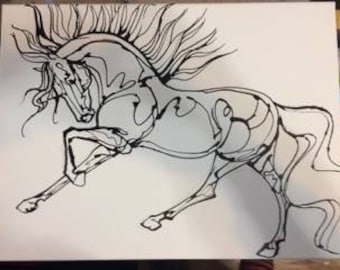 Online painting class
