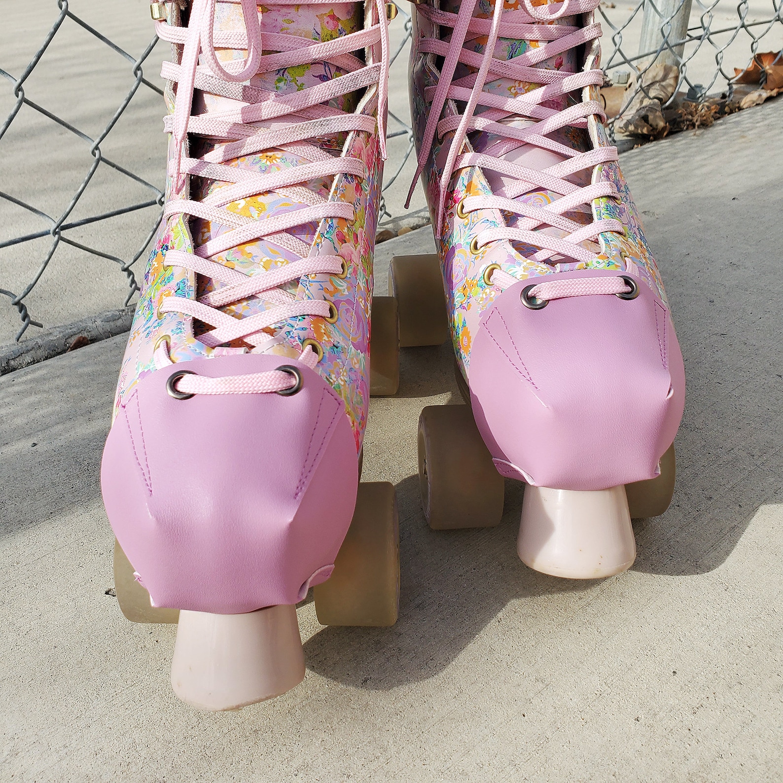 Faux Leather Roller Skate Toe Caps Quad Skate Toe Guards Etsy