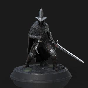 Abyss Watcher Statue – Hand Painted 14K Resin Figure – Dark Souls Fan Art Collectible