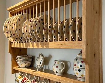 The Arundel plate rack bespoke custom made to order
