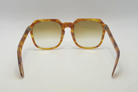 Jean Lafont Yan Vintage Sunglasses Amber Tortoise W  display picture 1