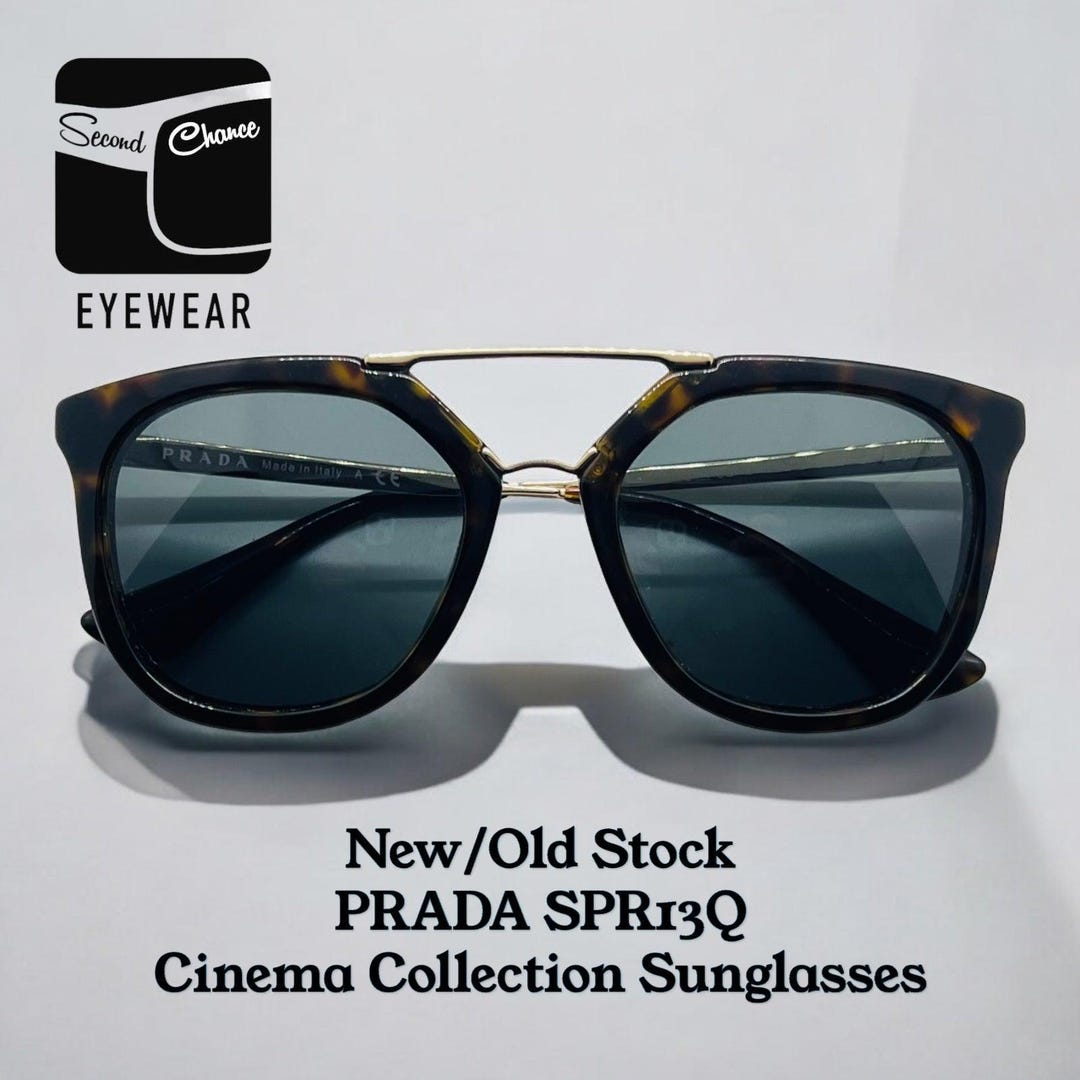 New|old Stock Prada Cinema Collection Sunglasses Spr13q W  display picture 2