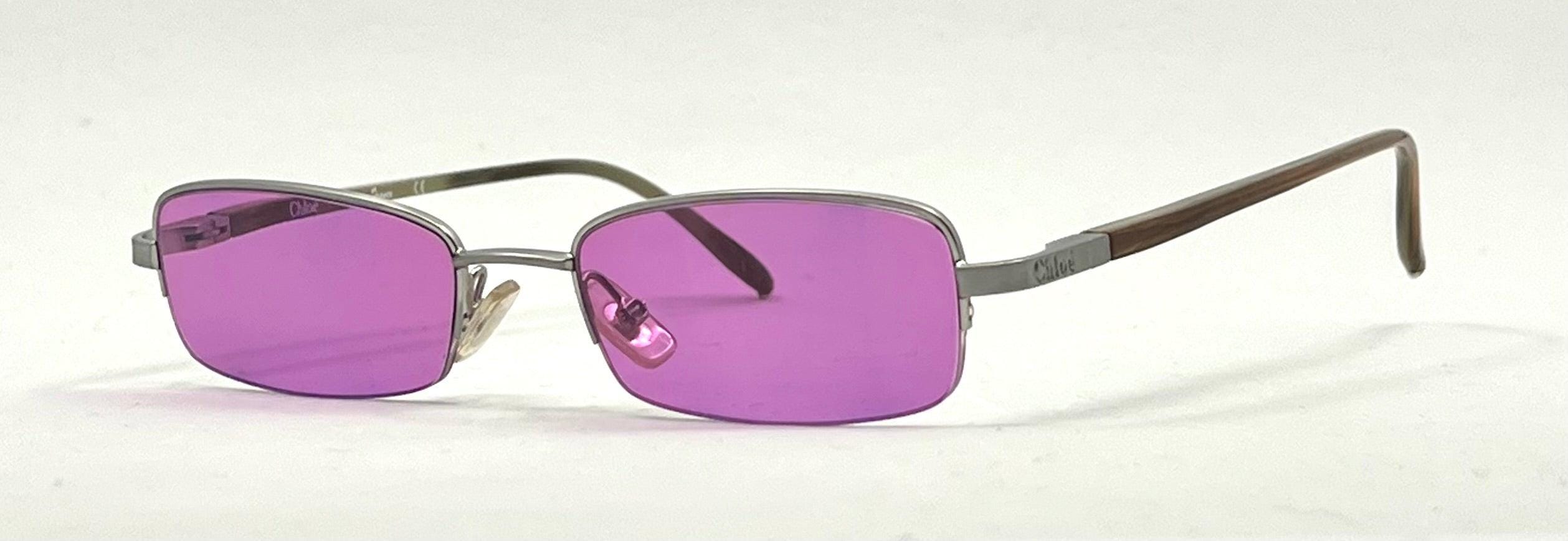 Chloe Y2K Sunglasses Deadstock Y2K Chloé Heart-Shaped Sunglasses | Depop main image 4