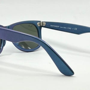 Ray-Ban Rb2140 Wayfarer Cosmo Collection Mercury Blue Iridescent 50-22 image 6