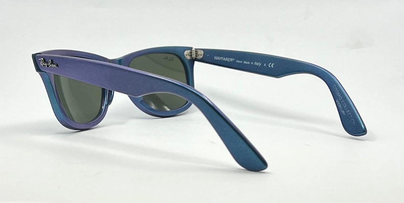 Ray-Ban Rb2140 Wayfarer Cosmo Collection Mercury Blue Iridescent 50-22 image 6