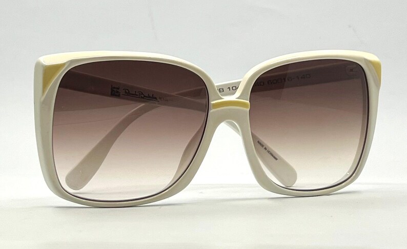 Gafas de sol vintage Roberto Delettre Rb 1040/740, talla 60-16, fabricadas en Alemania, sin usar imagen 12