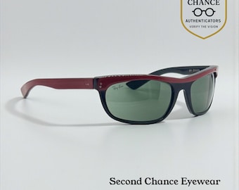 B&L Ray-Ban USA Balorama - レッド|ブラック-オリジナルレンズ|ケース-レア