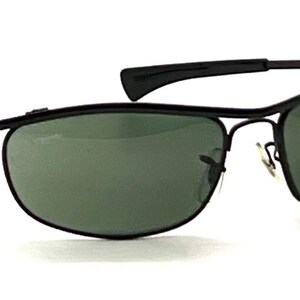 Ray-Ban B&L Usa-Vintage Rectangular Metal Sunglasses-Deadstock|Unworn image 3
