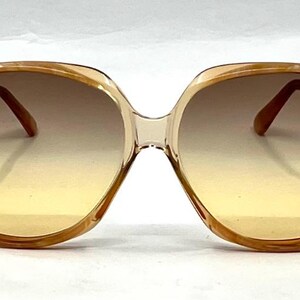 Lauren Col 644-Vintage Oversized Sunglasses-New Gradient Custom Lenses-Unworn image 2