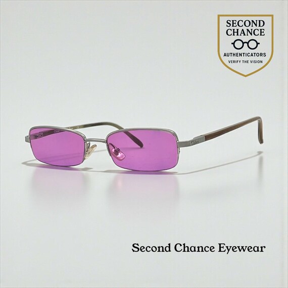 Chloé Cl1105 Y2K Vintage Sunglasses W|new Solid Purple  display picture 2
