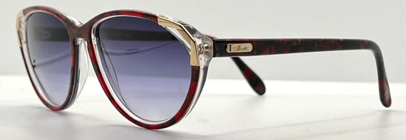 Silhouette M1298 Vintage Cat Eye Sunglasses w|New… - image 3