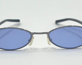 小物 GUCCI Half Rim Blue Lens Sunglasses Y2K 小物 GUCCI Half Rim Blue Lens Sunglasses Y2K Gucci Gg1668 836 Y2K