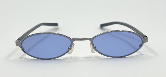 Gucci Gg1668 836 Y2K Vintage Oval Sunglasses-new Sky Blue Tinted