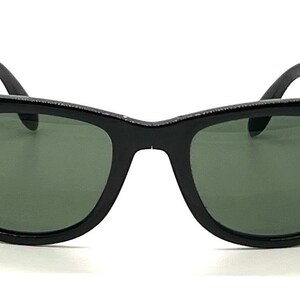 Ray-Ban Folding Wayfarer Schwarz G15 Ungetragenes Komplettset B & L Koffer RB4105 Style Italy Bild 3