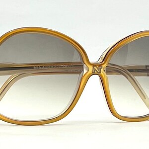 Gafas de sol vintage extragrandes Nina Ricci Paris: nuevas lentes personalizadas con degradado imagen 12