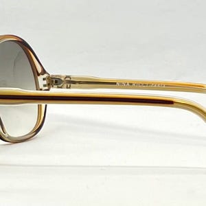 Gafas de sol vintage extragrandes Nina Ricci Paris: nuevas lentes personalizadas con degradado imagen 5