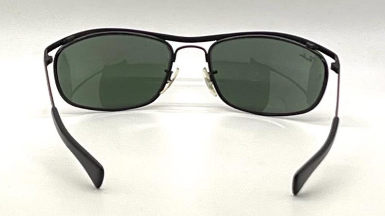 Ray-Ban B&L Usa-Vintage Rectangular Metal Sunglasses-Deadstock|Unworn image 5