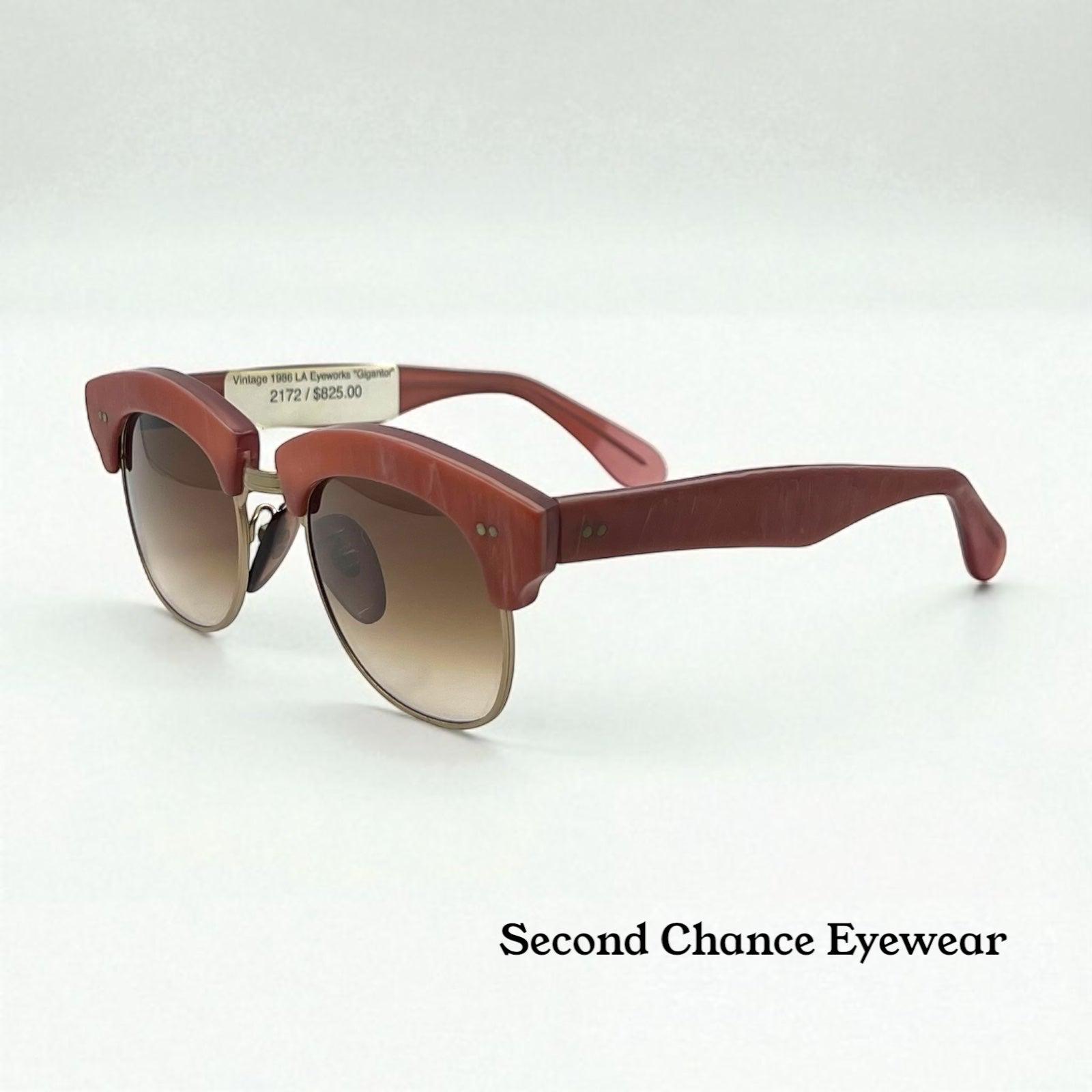 Vintage Sunglasses ( Brand New l.a. Eyeworks ) Vintage 1990s L.A. Eyeworks Sunglasses - Retro So What 586  main image 3