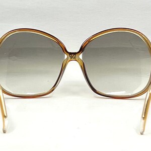 Gafas de sol vintage extragrandes Nina Ricci Paris: nuevas lentes personalizadas con degradado imagen 7