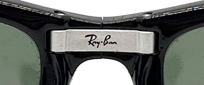 Ray-Ban Folding Wayfarer Schwarz G15 Ungetragenes Komplettset B & L Koffer RB4105 Style Italy Bild 8