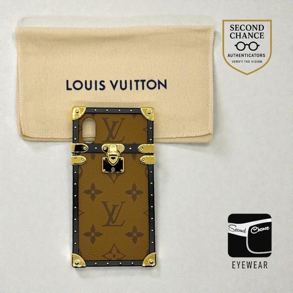 Louis Vuitton Monogram Trunk iPhone Case Classic Canvas Authentic