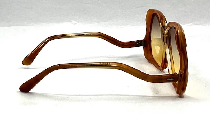 Lauren Col 644-Vintage Oversized Sunglasses-New Gradient Custom Lenses-Unworn image 7