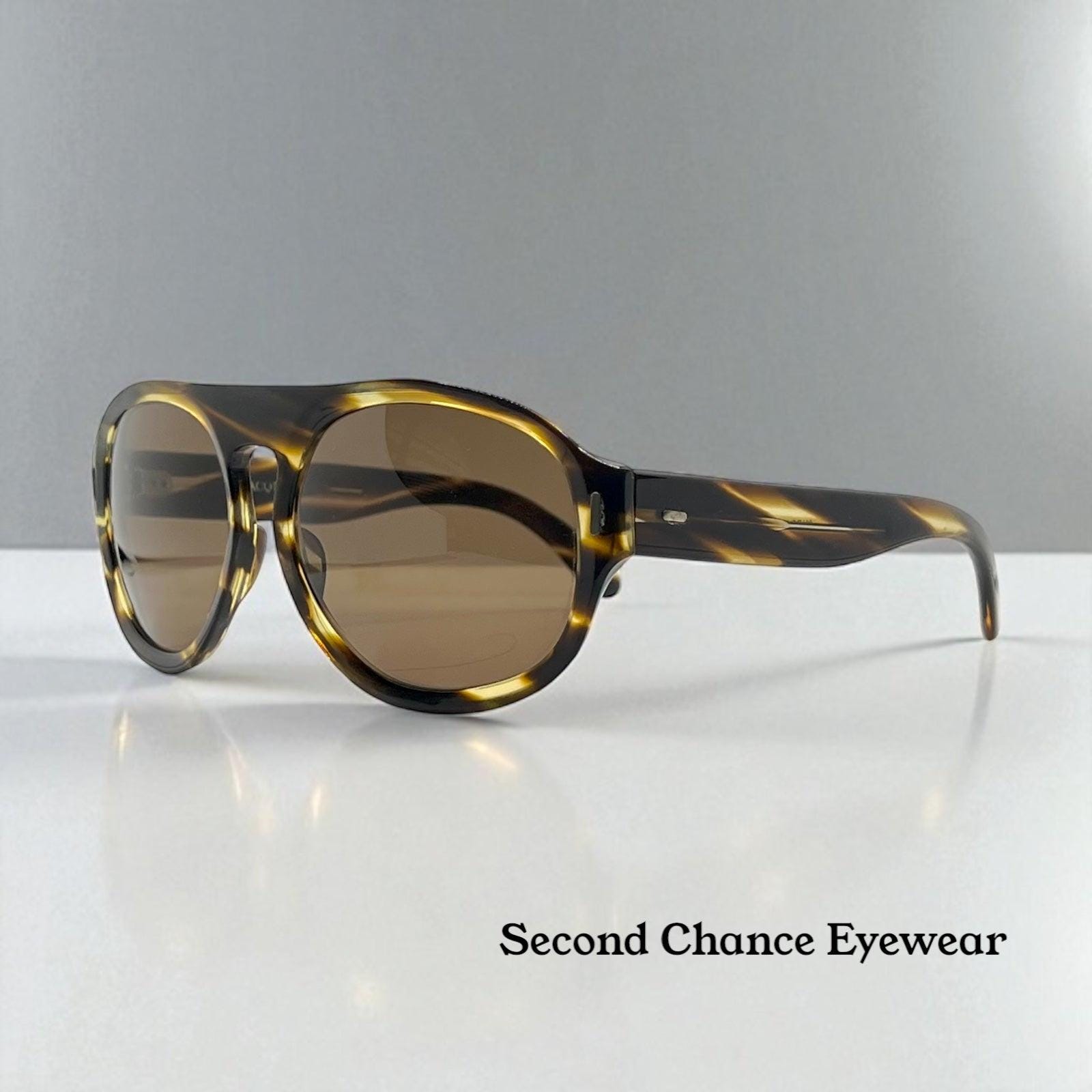 Jacques Fath Sunglasses Brown Tortoise Women Big Face Eye Wear Made in France Jacques Fath 90350 JFDN, Vintage 90s Unique Colorful Cat Eye  main image 3