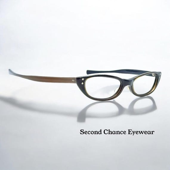 Vintage American Optical Cat-eye Glasses-1950s|1960s Black  display picture 1