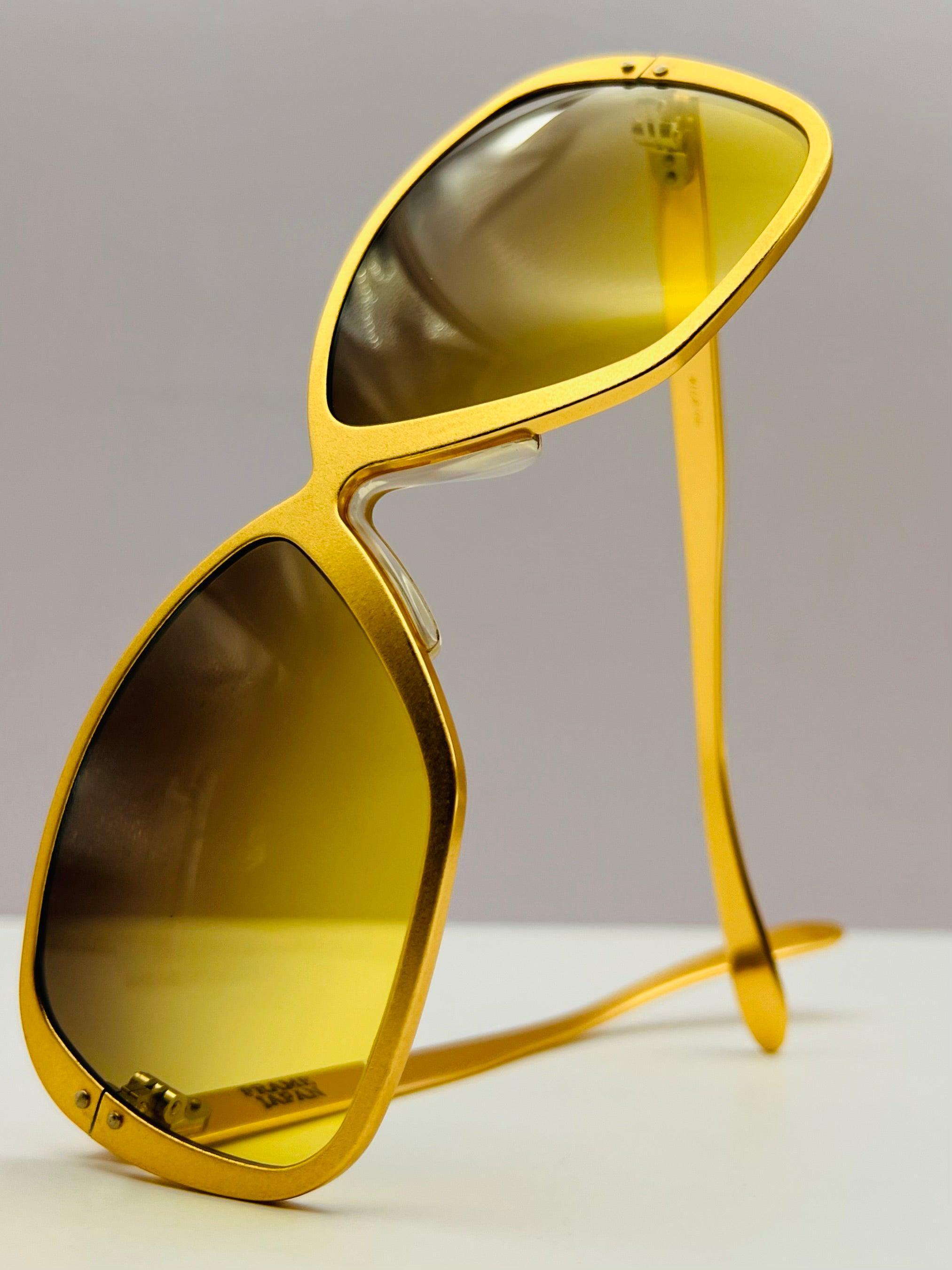 Vintage Aluminum Japanese Frame Revived w/BRAND NEW Berko’s Design Custom Lenses Vintage Japanese Aluminum Frame Revived With Brand New  main image 3