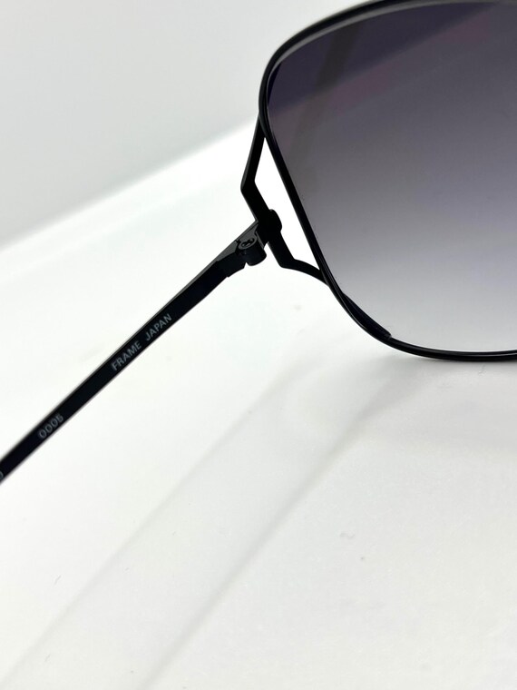 Nikon NK4608 Black Aviator Vintage Sunglasses Nikon Nk4608 Vintage Sunglasses – Made in Japan – Gradient  main image 2