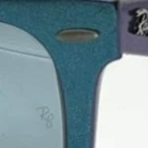 Ray-Ban Rb2140 Wayfarer Cosmo Collection Mercury Blue Iridescent 50-22 image 2