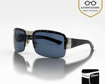 Gucci Gg 1823|S Blelu Vintage Shield Sunglasses-Deadstock|Unworn- Full Kit