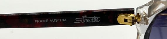 Silhouette M1298 Vintage Cat Eye Sunglasses w|New… - image 7